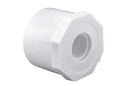 1-1/4" x 3/4" PVC Pressure Fitting Bushing, Schedule 40, Fitting x Female