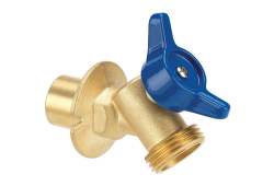 1/2" Brass Quarter-Turn Angle Sillcock