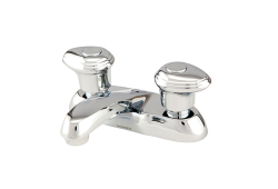 Gerber 53-100, Two-Handle Centerset Bathroom Faucet, 4" Center, Chrome, 1.2 gpm, Hardwater Collection