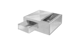 28"X15"X36" Return Air Support Box With Filter Drawer