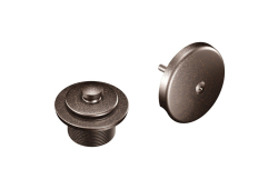 Push-N-Lock Tub Drain Kit with 1-1/2" Threads, Oil-Rubbed Bronze