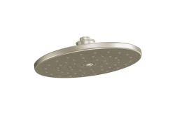 Moen S112BN, 10" Diameter Spray Head Rainshower Showerhead, 1-Function, Brushed Nickel, Waterhill Collection