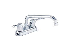 Gerber 49-274, Two-Handle Centerset Laundry Faucet, 4" Center, Chrome, 2.2 gpm, Allerton Collection