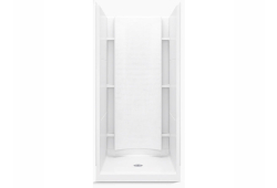 Sterling 72240100-0, 36" x 36" x 77" 4-Piece Shower Module, White, Accord Collection