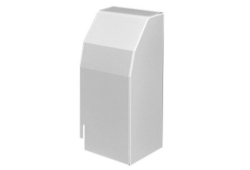 3" End Cap for Panel-Trim Baseboard, Right Hand