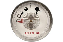 Gauge for use with Turbo Torch Regulator