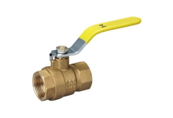 1/2" Brass Ball Valve, Female x Female