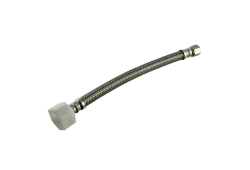 3/8" x 7/8" Flexible Toilet Supply Connector, Lead-Free, 9" Long