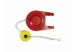 2" Toilet Flapper with Float to Adjust Flush Volume, Rubber