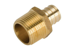 1/2" PEX Brass Adapter, Lead-Free, PEX x Male (Limited Quantities Available - Item is on Backorder)