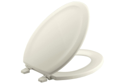 Kohler K4647-96, Toilet Seat Lid, Biscuit, Elongated, Stonewood Series