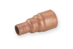 3/4" PEX Copper Coupling, Lead-Free, CPVC x PEX