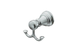 Double Robe Hook, Chrome, Weymouth