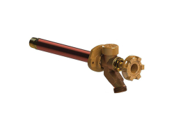 1/2" x 8" Freezeless Wall Hydrant, Hose Bib x Copper