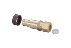 1/2" x 1/4" PEX Brass Lav Adapter, Lead-Free, Crimp x Copper (Installation by Non-Professional may void Viega's LLC limited warranty)