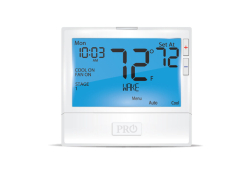 Residential/Light Commercial Thermostat, Up to 2 Heat, 2 Cool Conventional, Up to 3 Heat, 2 Cool Heat Pump