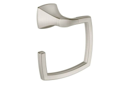 Moen YB5186BN, Towel Ring, Brushed Nickel, Voss Collection