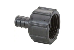 1/2" x 3/8" PEX Polyalloy Adapter, Crimp x Manabloc (Installation by Non-Professional may void Viega's LLC limited warranty)