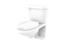 Wall Hung Elongated Bowl, Back Outlet, 1.28gpf, White