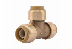 1/2" x 1/2" x 1/2" Sharkbite Push Fitting Tee, Lead-Free