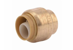 1/2" Sharkbite Push Fitting End Stop, Lead-Free