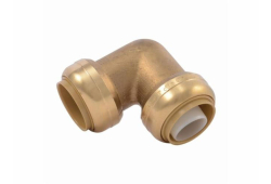 1" x 1" Sharkbite Push Fitting 90 Degree Elbow, Lead-Free