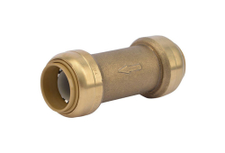 3/4" Sharkbite Push Check Valve, Lead-Free, Sharkbite x Sharkbite