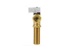 1/2" Brass, 1/4 Turn, 1/4" Compression Ice Maker Outlet Box Valve, Lead Free, Sweat Connection