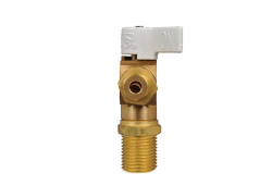 1/2" 1/4 Turn Ice Maker Outlet Box Valve, Lead-Free, CPVC