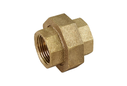 1/4" Brass Union, Lead-Free