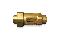 1/2" Bronze Backflow Preventer Check Valve, Lead-Free
