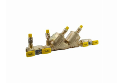 1" Bronze Backflow Preventer Dual Check Valve, Lead-Free