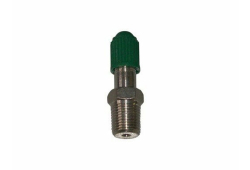 1/8" Air Valve Cap, Plastic, Black
