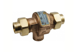 1/2" Bronze Backflow Preventer Check Valve with Vent, Lead-Free