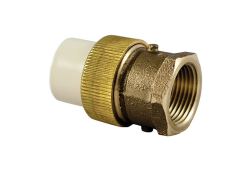 1/2" CPVC Union, Lead-Free, Plastic x Female