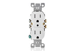 Duplex Receptacle, Straight Blade, 125 VAC
