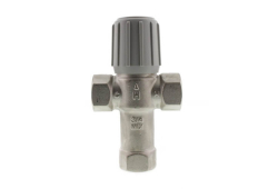 1" Adjustable Thermostatic Mixing Valve, Lead-Free
