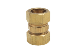 7/8" Brass Compression Union, Lead-Free