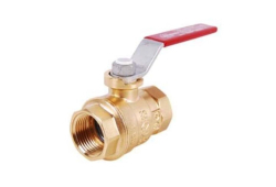 1-1/2" Brass Press Ball Valve, Lead-Free, Press x Press