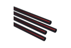 1" X 20' Heat PEX Barrier Tubing, Black With Stripe (Installation by Non-Professional may void Viega's LLC limited warranty)