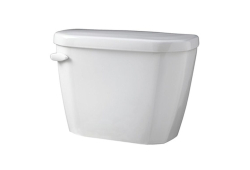Gerber WS-28-590, Toilet Tank, Left-Hand Trip Lever, Metal Lever, White Tank, 1.28 gpf, Viper Series