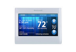 7-Day Programmable Color Touchscreen Thermostat, 3H/2C