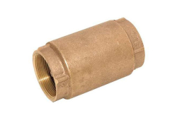 1/2" Bronze Lift Check Valve, Lead-Free, Vertical, Iron Pipe x Iron Pipe