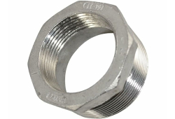 2X1-1/2" HEX Bushing, 304 Stainless Steel, MNPT X FNPT