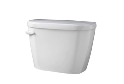 Gerber VP-28-590, Toilet Tank, Left-Hand Trip Lever, Metal Lever, White Tank, 1.6 gpf, Viper Series