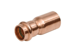 1-1/4" x 3/4" Copper Reducing Coupling, Lead-Free, Fitting x Copper