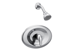 Moen L2368EP, Single-Handle Shower Trim, 2-1/2" Diameter Spray Head, Chrome, 1.75 gpm, Chateau Collection