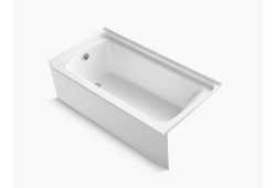 Sterling 71171110-0, 60" x 30" Ergonomic Bath Tub, Left-Hand Drain, White, Ensemble Collection