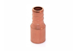 1/2" Copper Straight Adapters, Male Sweat, No Lead