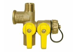 1/2" PEX Forged Brass Ball Valve Lead Free